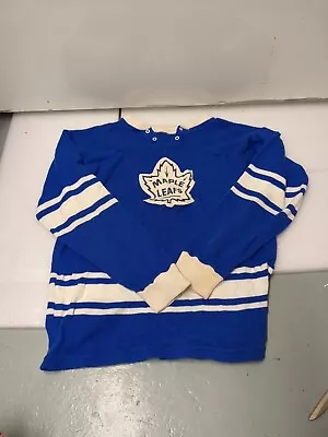 Toronto Maple Leafs Vintage 1960's Hockey Jersey Made In Canada  • $94.50