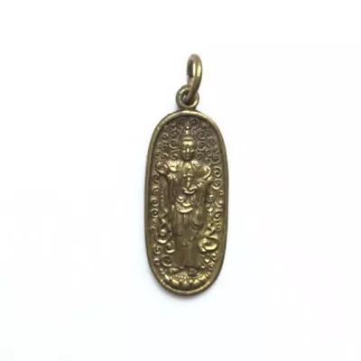 Super Lucky Rich Guan Yin Kuan Quan Im Mercy God Buddha Success Pendant Necklace • $28.74