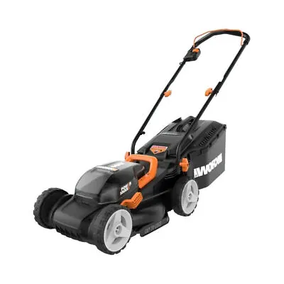 WG779 WORX 40V Power Share 4.0AH 14  Lawn Mower W/ Mulching & Intellicut - OB • $266.80