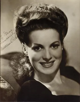 Maureen O'hara - Inscribed Photograph Signed • $300