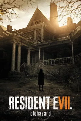 90655 RESIDENT EVIL 7 BIOHAZARD GAMING GAME COVER Wall Print Poster AU • $40.65