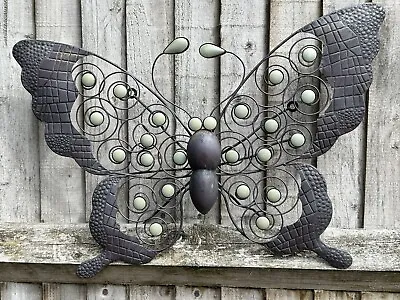 Butterfly Fence Garden Ornament Glow In The Dark • £20