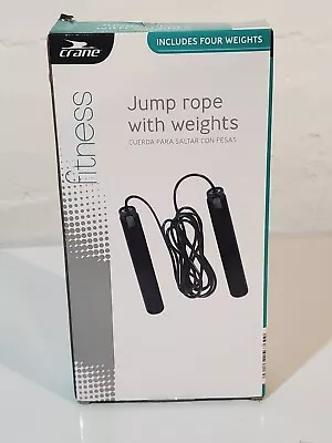 Crane Fitness - Jump Rope With Weights • $8