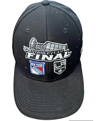 Reebok NHL New York Rangers LA Kings 2014 Stanley Cup Final Adjustable Hat Blac • $15.99