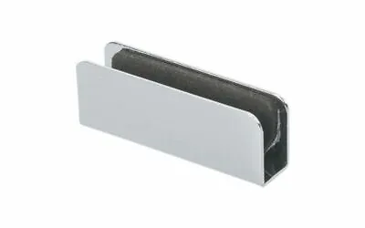 £2.25 • Buy Chrome Glass Door / Mirror Counterplate For Magnetic Pressure Catches / Strip