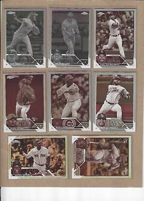 2023 Topps Chrome Sepia Refractors & Negative Refractors - Complete Your Set • $1.49