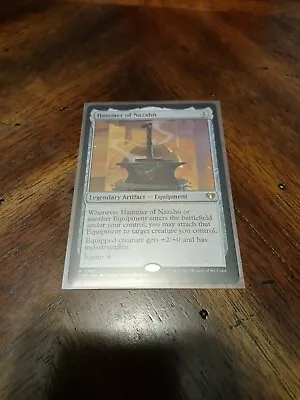 Hammer Of Nazahn M/NM Magic: The Gathering MTG Commander Masters • $12.50