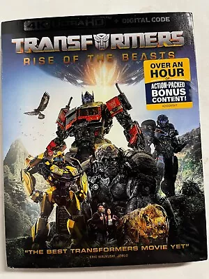 NEW Transformers: Rise Of The Beasts (4K Ultra HD 2023)  Movie Film • $13.99