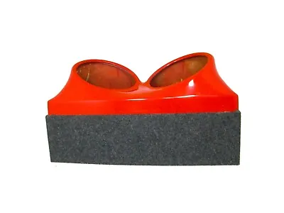 Double 12 Fiberglass Sub Woofer Speaker Box Enclosure Carpeted MDF Case RED • $119.99