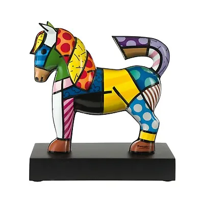 Romero Britto: Original Porcelain Sculpture DANCER HORSE Limited Ed. Sold Out • $560