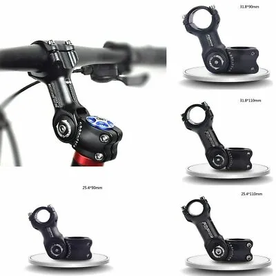 25.4/31.8mm MTB Bicycle Handlebar Mountain Road Bike Adjustable Stem Riser • $16.99