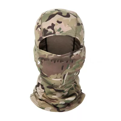Tactical Balaclava Hunting Shooting Face Mask Veil Scarf Snood Hood Head Cover • $9.99