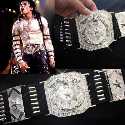 MJ Michael Jackson Classic BAD Performance Punk Metal Belt Collection In Japan • $99.99