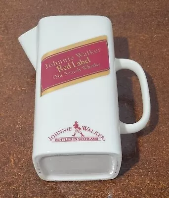 Johnnie Walker Red Label Whisky Water Advertising Jug Pub Elischer Australia VGC • $45