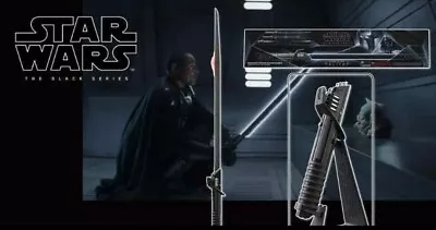 Star Wars The Black Series -Mandalorian Darksaber Force FX Elite Lightsaber Sold • $329