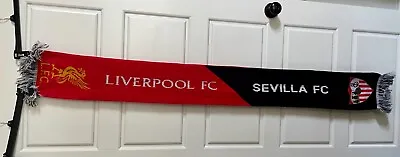 Scarf BASEL Final 2016 Liverpool Vs Sevilla UEFA Europa League Football Soccer • $19.95