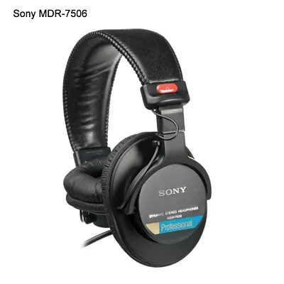 Sony MDR-7506 Professional Studio Large Diaphragm Wired Headset • $59