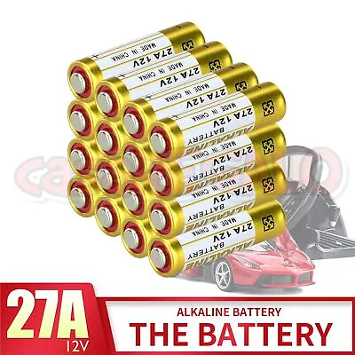 27A 12V MN27 L828 A27 V27GA Alkaine Loose Alkaline Battery Batteries • $3.95