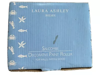 Laura Ashley Salcombe Decorative Paint Roller New In Box 🦞 🐟 🦀 • £18