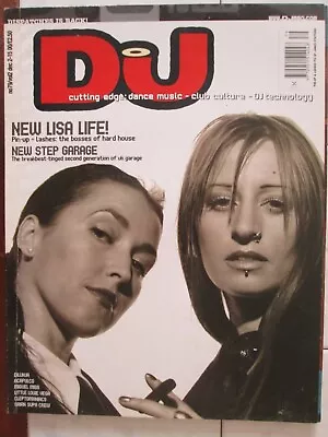 DJ Magazine No 79 / Vol 2 Dec 00 Lisa Pin Up Lashes Garage Dillinja • £7.99