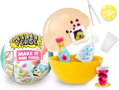 MGA's Miniverse Make It Mini Food Cafe Series 1 - DIY Resin Play In Blind Ball - • £9.81