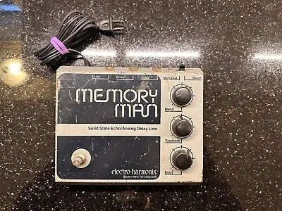 Vintage Electro-Harmonix Memory Man Solid State Echo / Analog Delay Pedal • $420