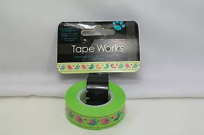 Sandy Lion Tape Works Decorative Tape 50 Ft X 5/8  Roll *New Create & Decorate • $4.99