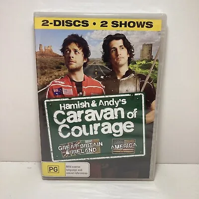 Hamish & Andy's Caravan Of Courage (DVD Region 4) Comedy - New & Sealed • £6.17