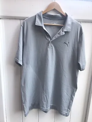 $29.16 • Buy Puma Golf Men's Evoknit Dassler Polo Shirt  Silver Size XL US
