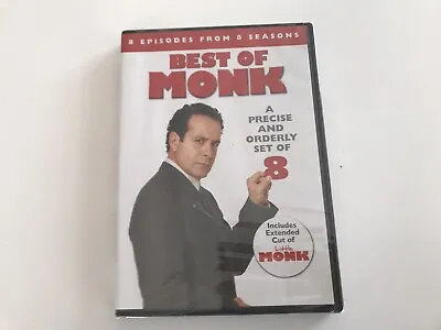 DVD BEST OF MONK - 8 EPISODES FROM 8 SEASONS - Sealed New Unopened  • $0.99