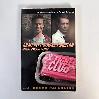 Fight Club Softcover Book - Signed By Chuck Palahniuk Good Condition • $100