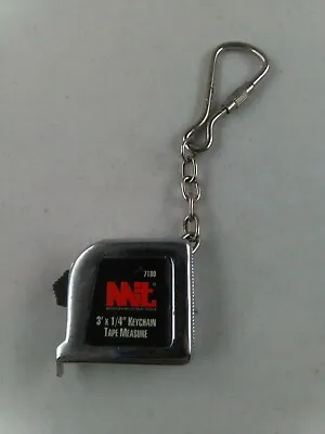 Vintage MIT Michigan Industrial Tools Keychain Mini Tape Measure Advertising • $15