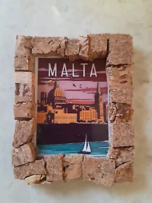 Malta Travel Souvenir Fridge Magnet Handmade (mosaic)  6x4 Cm APPROX  • £2.90