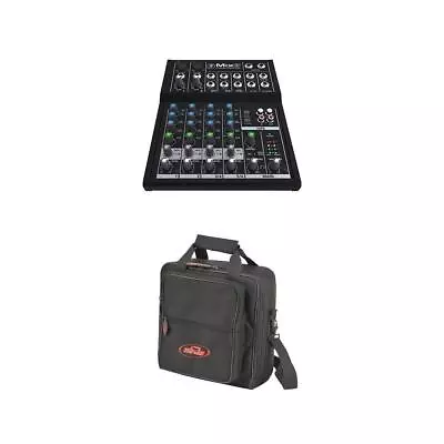 Mackie Mix8 8-Channel Mixer - With SKB Universal Equipment/Mixer Bag #MIX8 A • $179