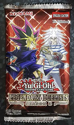 Yu Gi Oh! - Legendary Duelists: Season 3 - [18 Card Booster Pack](NEW & SEALED)  • £5.99