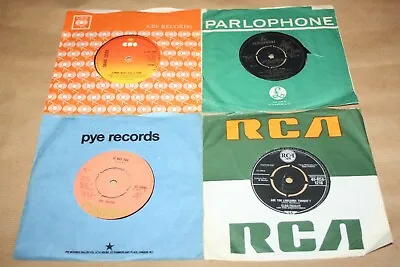 £2.50 • Buy 4 Old 7  Singles - David Essex, Dr. Hook, Elvis Presley, Scaffold: Lily The Pink