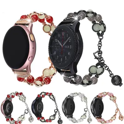 20mm Luminous Beads Wrist Strap Watch Band For Garmin Vivoactive 5 Vivoactive5 • $21.99