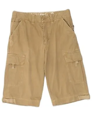MURPHY & NYE Mens Cargo Shorts W31 Medium Beige Cotton AD08 • $16.14