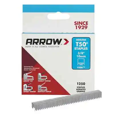 Arrow 506 T50 3/8  Staples 1250 Count • $8.56