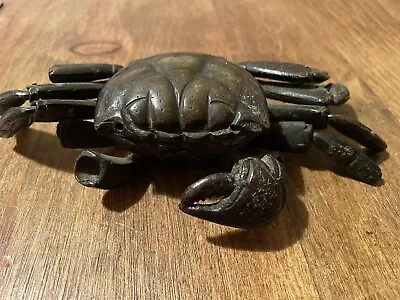 Articulated Bronze Crab Late 19th Century….Japanese Meiji Period (1868-1912) • £16