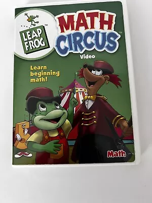 Leap Frog Math Circus Educational Video DVD By Leapfrog 2004 • $1.80