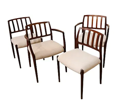 Danish Modern Niels Otto Moller Set Of 4 Dining Chairs • $2995