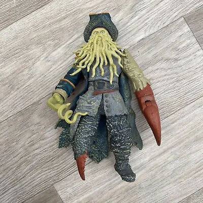 Disney Pirates Of The Caribbean Dead Man's Chest Davy Jones Action Figure Zizzle • £6.95