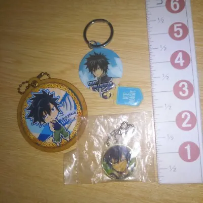 A72338 Fairy Tail / Mascot Charm *3 / Gray Fullbuster • £9.72