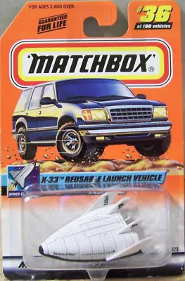 Matchbox Venture Star X-33 Reusable Launch Vehicle #36 Space Explorer 1999 • $6