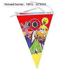 New Rainbow Friends Birthday Party Tableware Banner Balloons Decor Supplies. • £4.99