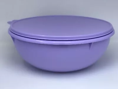 Tupperware Classic Fix-n-mix Bowl 26 Cup With Same Color Seal - Lilac • $29.99