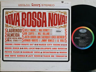 LP Viva Bossa Nova - Laurindo Almeida Shelly Manne - Max Bennett STEREO (b1) • $7.75