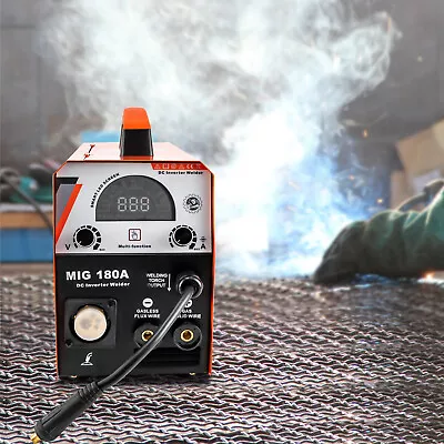 MIG Welder 180A 110V 220V Flux Core Wire 3 In1 ARC LIFT TIG MIG Welding Machine • $183.38