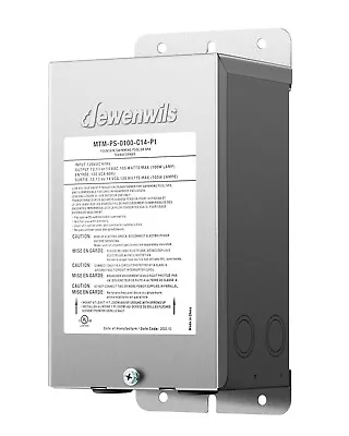 DEWENWILS 100W Low Voltage Pool Light Transformer Multi-tap Safety 120V AC • $62.04